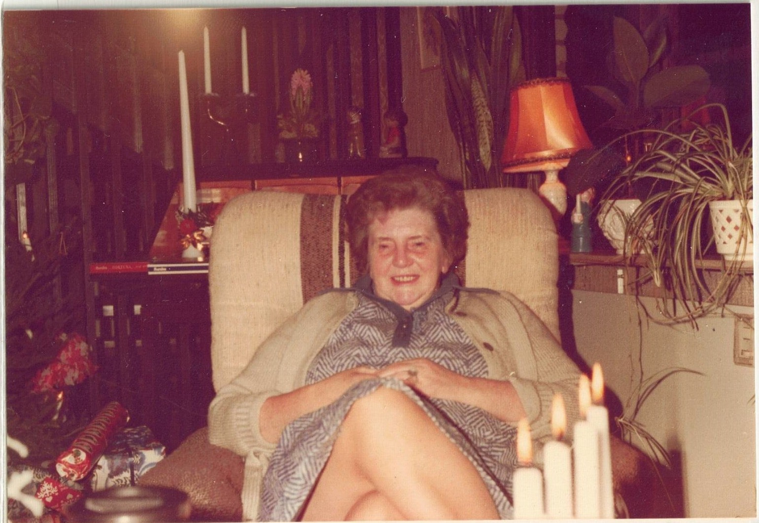 Julen 1979, på Nypongränd i Höör